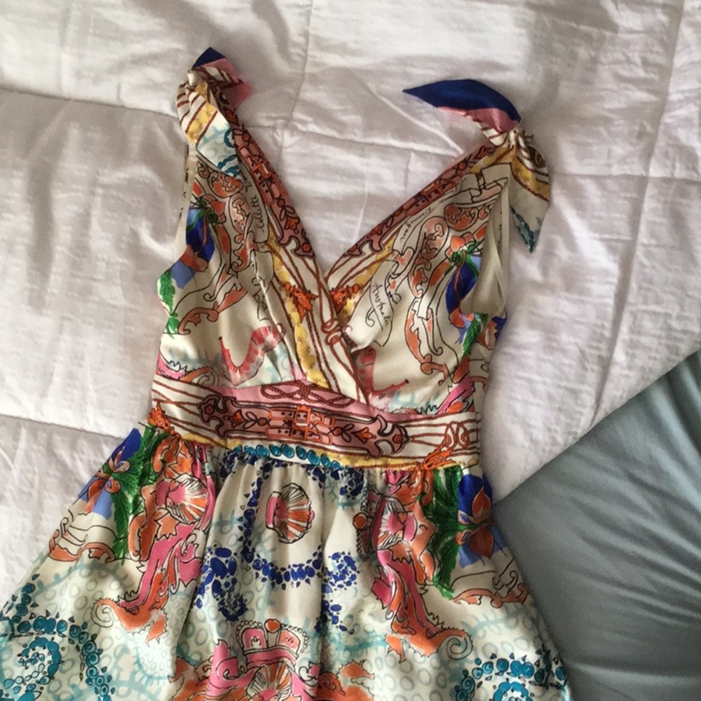 OP dress from Anthropologie